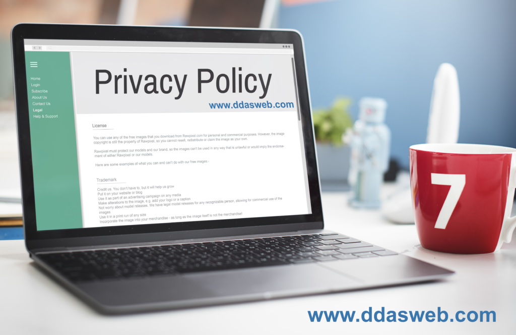 Privacy Policy - DDasWeb